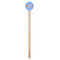 Zigzag Wooden 7.5" Stir Stick - Round - Single Stick