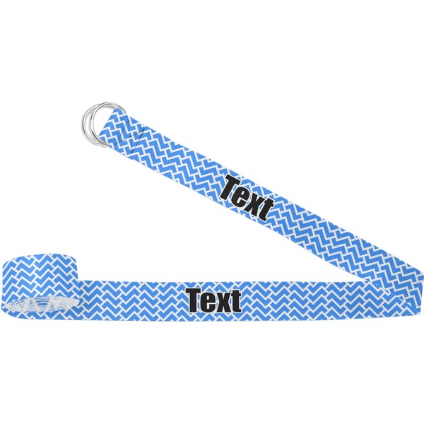 Custom Zigzag Yoga Strap (Personalized)