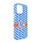 Zigzag iPhone Case - Plastic - iPhone 13 (Personalized)