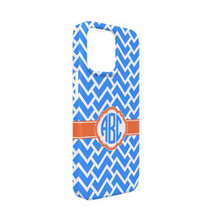 Zigzag iPhone Case - Plastic - iPhone 13 Mini (Personalized)