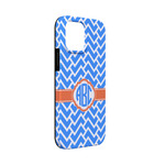 Zigzag iPhone Case - Rubber Lined - iPhone 13 Mini (Personalized)