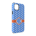 Zigzag iPhone Case - Rubber Lined - iPhone 14 (Personalized)