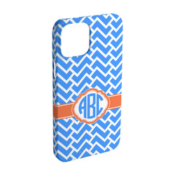 Zigzag iPhone Case - Plastic - iPhone 15 (Personalized)