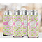 Pink & Green Geometric 12oz Tall Can Sleeve - Set of 4 - LIFESTYLE