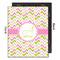 Pink & Green Geometric 16x20 Wood Print - Front & Back View