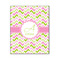 Pink & Green Geometric 16x20 Wood Print - Front View