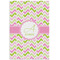 Pink & Green Geometric 24x36 - Matte Poster - Front View