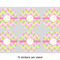 Pink & Green Geometric 3" Multipurpose Round Labels - Sheet