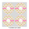 Pink & Green Geometric 4" Multipurpose Round Labels - Sheet