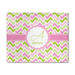 Pink & Green Geometric 8' x 10' Patio Rug (Personalized)