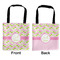 Pink & Green Geometric Car Bag - Apvl