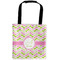 Pink & Green Geometric Car Bag - Main