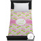 Pink & Green Geometric Duvet Cover (TwinXL)