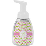 Pink & Green Geometric Foam Soap Bottle (Personalized)