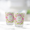 Pink & Green Geometric Glass Shot Glass - Standard - LIFESTYLE