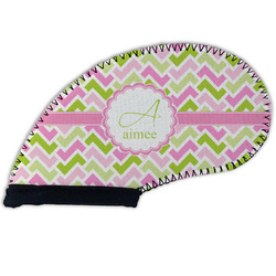 Pink & Green Geometric Golf Club Iron Cover - Single (Personalized)
