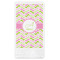 Pink & Green Geometric Guest Paper Towels - Full Color (Personalized)