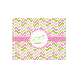 Pink & Green Geometric 252 pc Jigsaw Puzzle (Personalized)