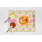 Pink & Green Geometric Linen Placemat - Lifestyle (single)