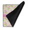 Pink & Green Geometric Medium Gaming Mats - FRONT W/FOLD