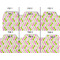 Pink & Green Geometric Page Dividers - Set of 6 - Approval