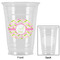 Pink & Green Geometric Party Cups - 16oz - Approval