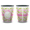 Pink & Green Geometric Shot Glass - Two Tone - APPROVAL