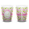 Pink & Green Geometric Shot Glass - White - APPROVAL