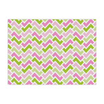 Pink & Green Geometric Large Tissue Papers Sheets - Heavyweight