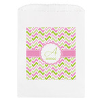 Pink & Green Geometric Treat Bag (Personalized)