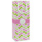 Pink & Green Geometric Wine Gift Bag - Matte - Main