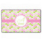 Pink & Green Geometric XXL Gaming Mouse Pads - 24" x 14" - APPROVAL