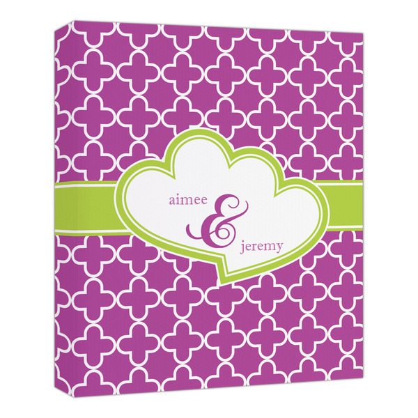 Custom Clover Canvas Print - 20x24 (Personalized)