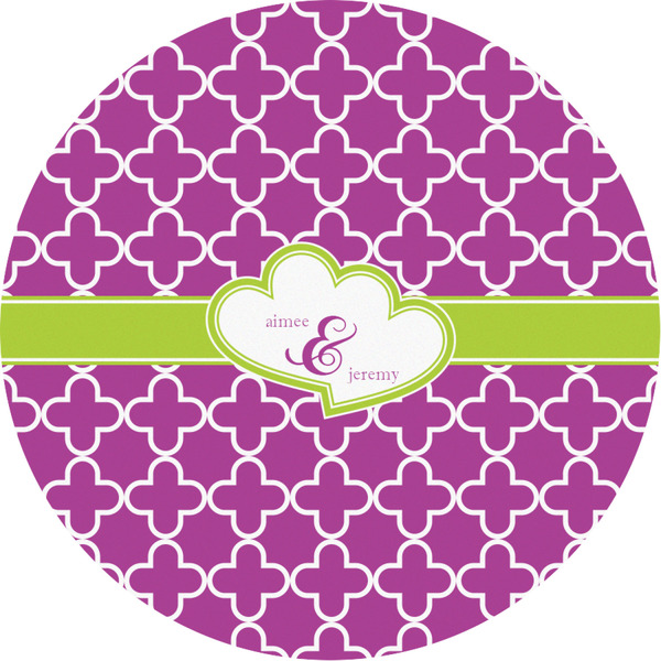 Custom Clover Multipurpose Round Labels - Custom Sized (Personalized)