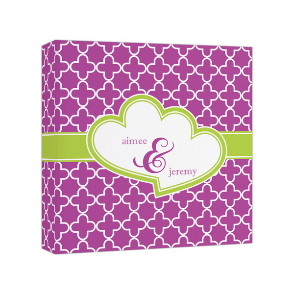 Custom Clover Canvas Print - 8x8 (Personalized)