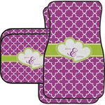 Clover Car Floor Mats Set - 2 Front & 2 Back (Personalized)