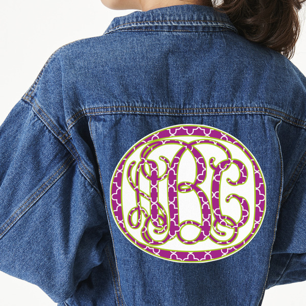 Custom Clover Twill Iron On Patch - Custom Shape - 3XL (Personalized)