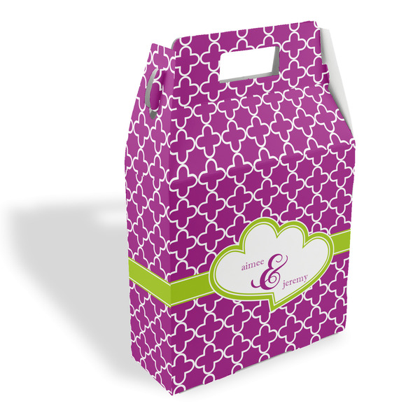 Custom Clover Gable Favor Box (Personalized)