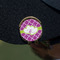 Clover Golf Ball Marker Hat Clip - Gold - On Hat