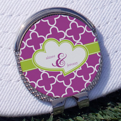 Clover Golf Ball Marker - Hat Clip