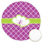 Clover Icing Circle - Large - Front