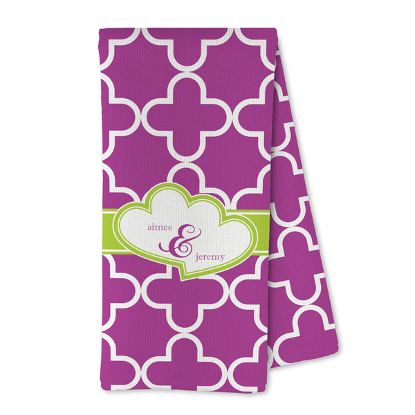 Custom Clover Kitchen Towel - Microfiber (Personalized)