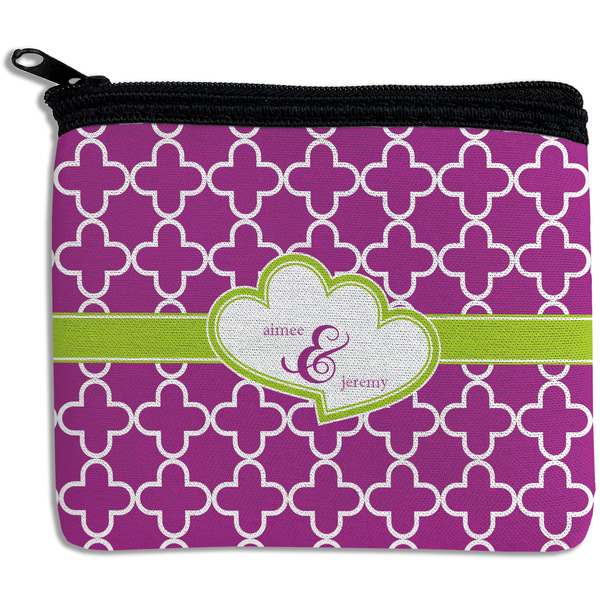 Custom Clover Rectangular Coin Purse (Personalized)