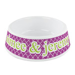 Clover Plastic Dog Bowl - Small (Personalized)