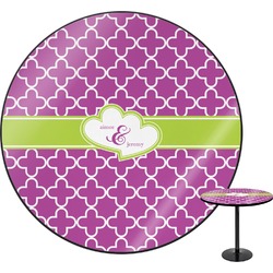 Clover Round Table - 24" (Personalized)