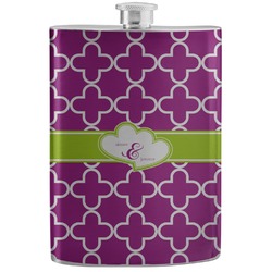Clover Stainless Steel Flask (Personalized)