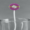 Clover White Plastic 7" Stir Stick - Oval - Main