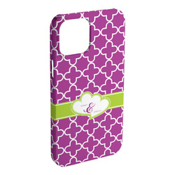 Clover iPhone Case - Plastic - iPhone 15 Plus (Personalized)