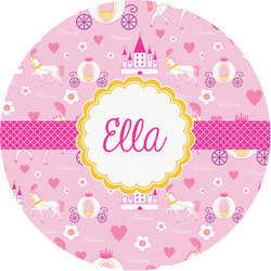 Princess Carriage Multipurpose Round Labels - 1" (Personalized)