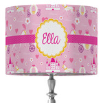 Princess Carriage 16" Drum Lamp Shade - Fabric (Personalized)